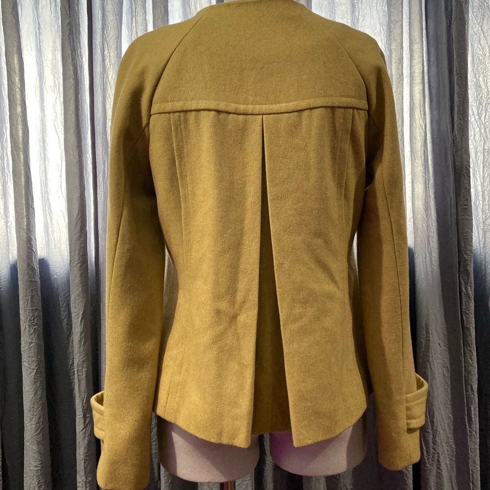 Mossimo Gold Wool/Polyester Blend Jacket - image 2